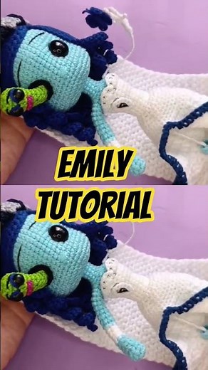 emily corpse bride amigurumi #crochet #tutorial #amigurumi #amegurumis