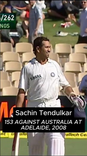 Sachin Tendulkar 153 vs Australia 2008 Adelaide