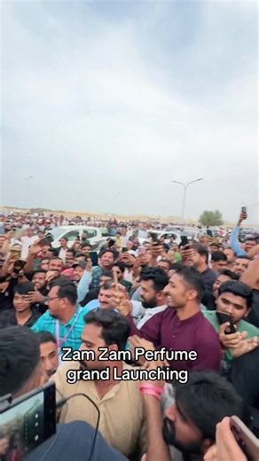 Zam Zam Perfume Grand Launch at Muscat Airport
