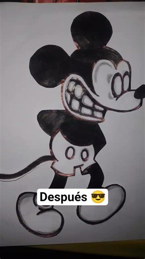 dibujo de Suicide Mouse ( fnf sunday suicide mouse) Michael creativo