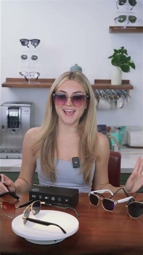 GH AI glass：Full of technological sense #Outdoor intelligent equipment #Trendy Tech #voice control