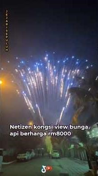wahh cantiknya. berbaloi.. berapa rm bunga api paling mahal korang pernah beli?