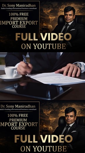 Sony Maniradhan Madathani | How to Register Import Export Company ? | PART 2.2 FULL SERIES ON YOUTUBE https://www.youtube.com/playlist... Learn practical tips to... | Instagram