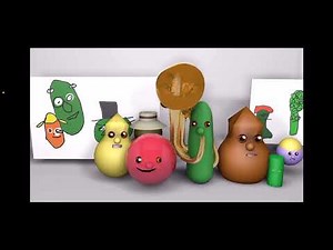My HomeMade intros Veggietales 3d cover