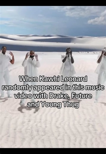 Kawhi Leonard Surprises in Drake's Music Video