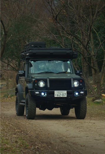 外で食べるラーメン🍜 #jimny #ジムニー #オーバーランド #ジムニーのある生活 #デイキャンプ