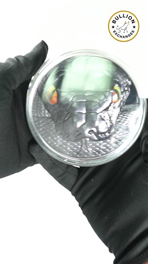 1K views · 3 comments | Uncover the thrill of the hunt with the 2023 1 Kilo Silver Hunters by Night - Python Palau Coin. This unique coin brings the wild to you, featuring a sleek, black python ready to strike. Limited mintage of just 99. #SilverCoin #PythonCoin #BullionExchanges #PreciousMetals | Bullion Exchanges | Facebook