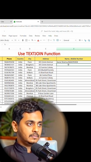 Amazing Formula in Excel⚡️#excel #office #spreadsheet