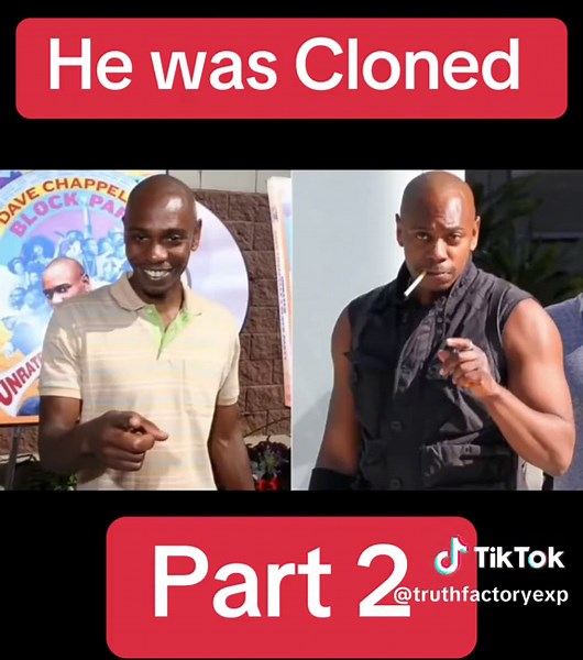 Part:2 Dave Chappelle Cloned#fyp#davechappelle#humancloningcenters#humancloning
