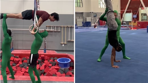 Exposing the Use of Hidden Spotters in Gymnastics