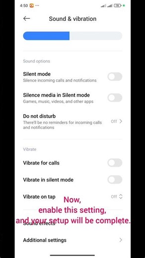 How to enable vibrate for calls in redmi note 12|| Call aane par phone vibrate setting