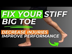 Stiff Big Toe and Running | Big Toe Joint Exercises and Strengthening
