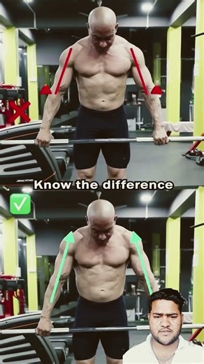 "Barbell Shrugs: Common Mistakes & How toFix Them for Better Gains!"#shorts #fitness🤯2026