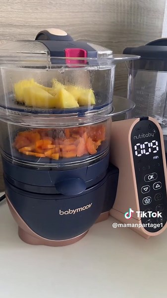 Menu complet pour bébé 7 mois : purée bolognaise et compote mangue