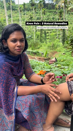 My sister is only 38, but she has been struggling with severe knee pain. The kind that would only subside after applying Pain Ease oil, which we prepare at our clinic. That clearly indicated an arthritic type of pain, which means the degenerative changes have already begun. When I went home for a Sunday break, I decided to help her with three simple treatment modalities. To our surprise, she felt instant relief — the stiffness started to ease right away. If you can follow these same treatments a