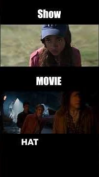 Percy Jackson Show Vs Movie Comparison: Polyphemus Fight Scene #percyjackson #booktok #riordanverse