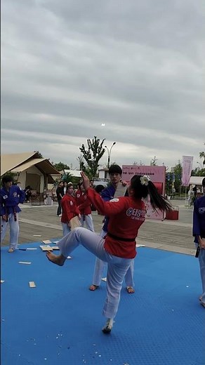 중학생여자 연속격파 #여자태권도 #여자격파 #중학생태권도 #해외시범 #여자격파선수 #여자태권도입시 #의정부태권도