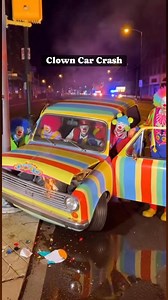 I’m glad all 50 of these clowns could get out of the car in time but I can’t help with being impressed with how many clowns in these cars in the first place. #comedyreels | Jonny Carlson