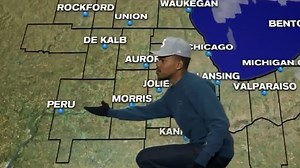 Rapper acts as weatherman on live TV