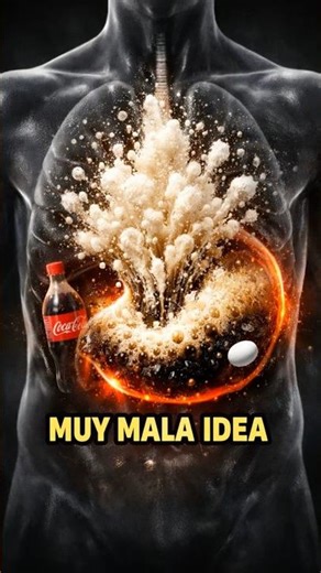 La verdad sobre Coca-Cola y Mentos en tu cuerpo