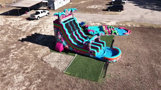 Meet the 20FT Aloha Splash Hawaiian Hibiscus Dual Lane Slide from Big and Bright Inflatables — a commercial-grade inflatable water slide built specifically for party rental operators who want a high-demand unit that books itself. https://bigandbrightinflatables.com/products/20ft-aloha-splash-hawaiian-hibiscus-dual-lane-slide With two side-by-side sliding lanes, this inflatable waterslide keeps throughput high and wait times low, making it ideal for birthday parties, school events, church festiva