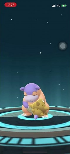 Pokemon GO - Shiny Galarian Slowpoke evolves into Shiny Galarian Slowbro
