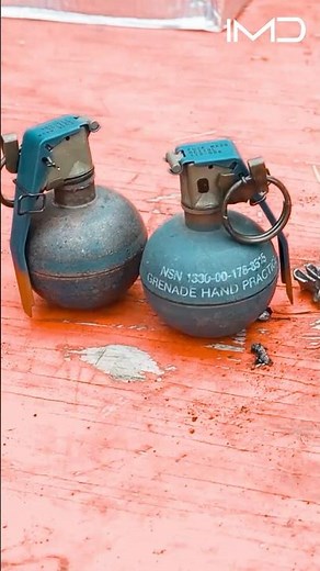 U.S. Marines M-67 Fragmentation Grenade Training Range