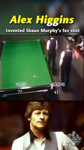 Did you know? 🎱 Alex Higgins invented the shot that became Shaun Murphy’s favorite years later — talk about passing down genius through generations. 🧠💫 Pool history has some wild connections… who’s your all-time favorite cue master? 👇 #AlexHiggins #ShaunMurphy #SnookerLegends #CueCultureMedia #SnookerHistory #Billiards #TheHurricane #PoolShots #SnookerFans #CueControl #SnookerReel #PoolLife #BilliardsCommunity #TrickShot #PrecisionPlay #SnookerHighlights #ClassicSnooker #ShotOfTheDay #CueSpo