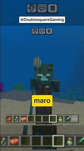 How to get trident in Minecraft🔱 (easy way!)