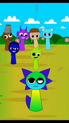 NEW Colour Match Puzzle Challenge #4 - Incredibox Sprunki #sprunki