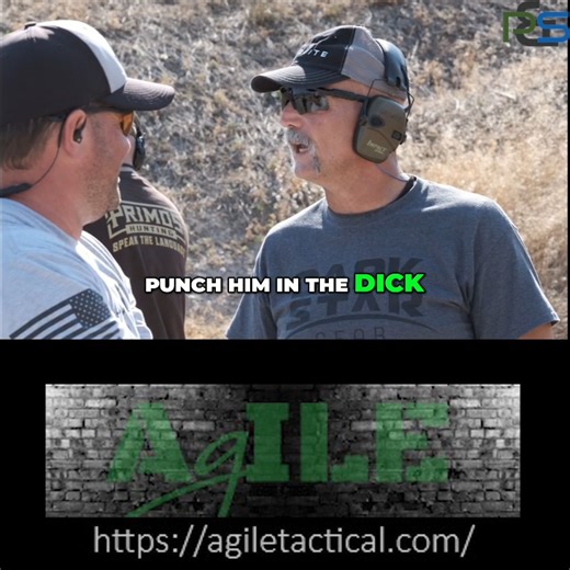 Primary & Secondary on Instagram: "@chuck_haggard of Agile Training & Consulting gives useful advice. (Pinning as a default action slows you down, complicates shooting by splitting attention, and trains you to not use your sights as the stimulus to press the trigger.) https://agiletactical.com/"