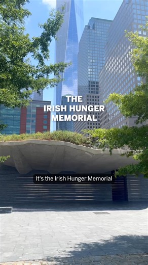 The Irish Hunger Memorial in Battery Park City is more than a memorial; it’s a work of art. Designed by artist Brian Tolle, the memorial layers history and landscape into a sculptural form. Native Irish plants, famine-era stone, and inscriptions from past and present crises create an environment where memory and politics converge. As Tolle reminds us: hunger is not just about food, but about power, land, and control. #ArtHistory #PublicArt #IrishHungerMemorial #BrianTolle #SothebysInstitute | So