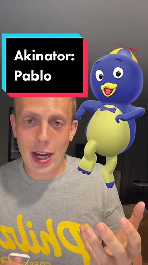 Having Fun with Pablo the Penguin from Backyardigans in Akinator Game