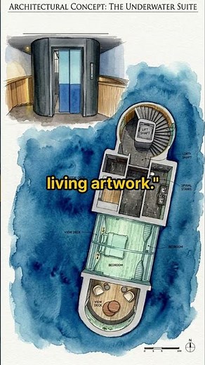 "A VAN GOGH MOMENT UNDER THE SEA.#TheMuraka#UnderwaterVilla