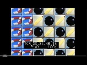 Cartoon Network bumper 1992 checkerboard