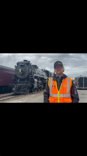 228 reactions | We are in Kansas City with Canadian Pacific 2816 and the CPKC Final Spike Anniversary Steam Tour. Here’s a message from the steam crew for people waiting down the line for the tour to come to their town. | Trains Magazine | Facebook
