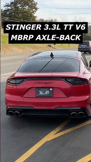 2019 Kia Stinger 3.3L Twin Turbo V6 w/ MBRP Cat-Back!