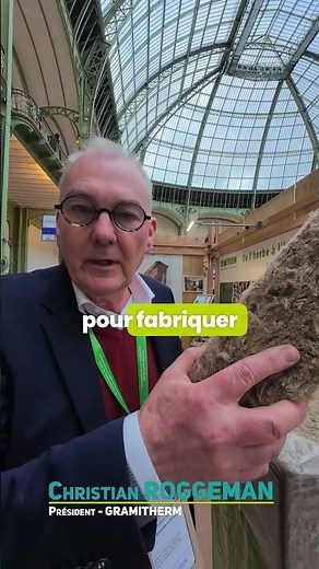 Gramitherm : le 1er isolant biosourcé à base de fibre d'herbe
