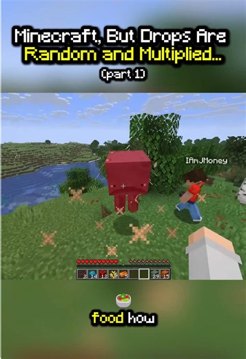 How I was able to beat minecraft whilst everything is random and minecraft? 📈💀 YT: Wasp (part 1)