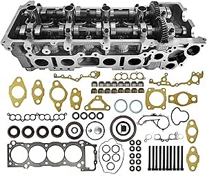 11101-79276 Cylinder Head Assembly Fits for Toyota Tacoma 2.4L 2.7L 1995-2000 4Runner 2.7L 1996-2000 T100 2.7L 1994-1998 for 2RZFE 3RZFE L4 8 Ports with Bolts HS9465PT3