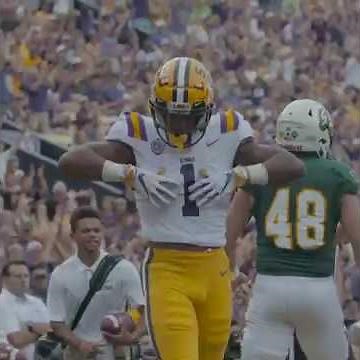 Ja'Marr Chase (WR) 2018 Season Highlights - LSU Football