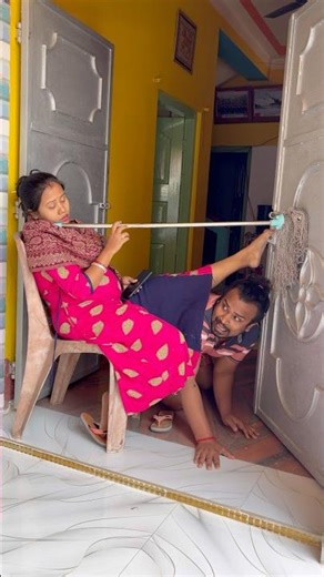 Crazy husband and wife 07 😂 #funny #comedy #vlog #trending #entertainment #shorts #fun