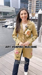 Hidden in the Seaport, an art vending machine is serving up the least expensive souvenir in the city 🤯 With a pocketful of change, these small tokens of Boston can be yours! | NBC10 Boston