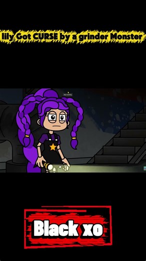 lily Got CURSE by a grinder Monster #poppyplaytime #gametoons