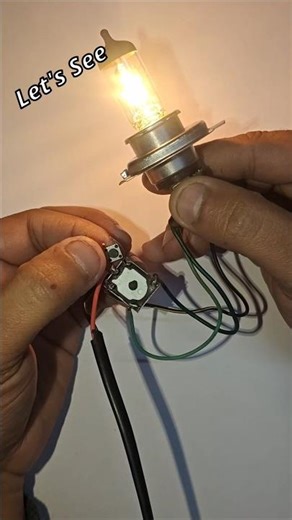 Ek Button 2 Switch Ka Kaam Kaise Kar Raha Hai? 😳 | Relay Trick #shorts #experiment