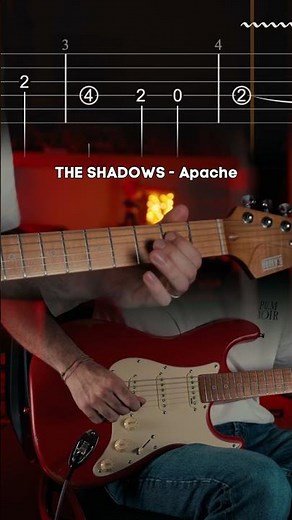 THE SHADOWS - Apache Guitar Cover with TABS!