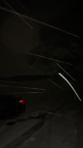 I was pulling into the driveway when I saw a tree limb had fallen. I backed up and thought about driving around it, but that wasn’t a good idea. Luckily, I was already home.