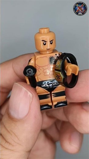 THE ROCK WWE LEGO #wwe #lego #therock