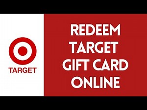 How to Redeem Target Gift Cards