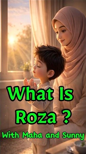 What is Fasting in Ramadan? | Maha & Sunny Learn About Roza